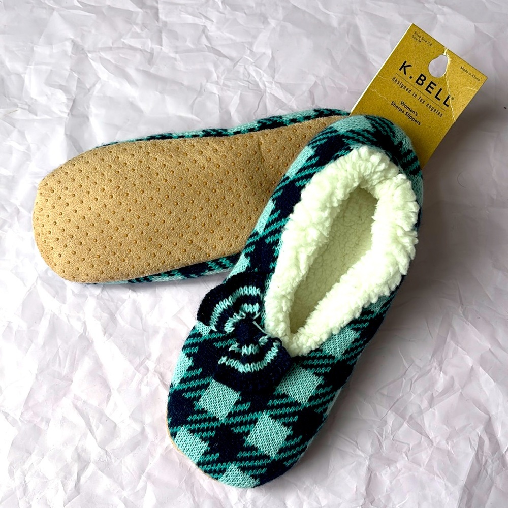 K.Bell Sherpa slippers